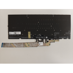 Tastatura Laptop, Lenovo, Slim 7 14IPH11 Type 83QN, iluminata, alba, layout US
