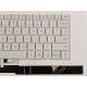 Tastatura Laptop, Lenovo, Slim 7 14IPH11 Type 83QN, iluminata, alba, layout US