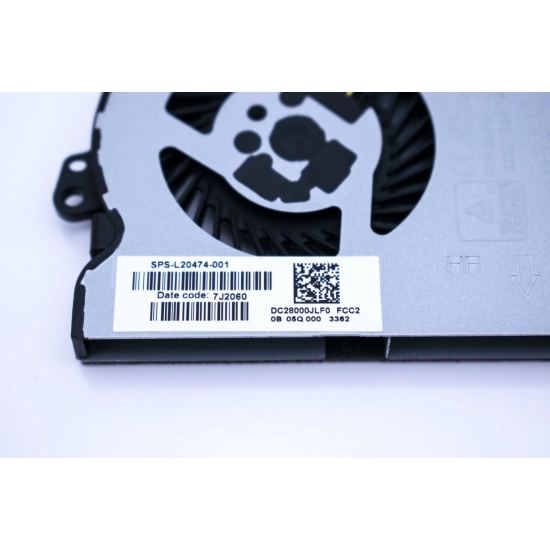Cooler laptop, HP, 15G-DR, L20474-001, L24581-001, DFS470805CL0T, DC28000JLF0, UMA, 5V, 0.4A
