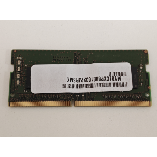 Memorie ram Laptop Micron 16GB, DDR4, 1Rx8, PC4-3200AA, 3200Mhz, MTA8ATF2G64HZ-3G2F1, PC4-25600, CL22, Non-ECC, sodimm, 260 pini