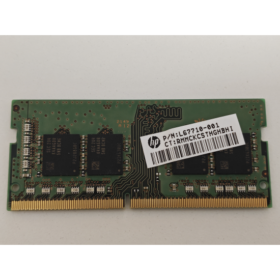 Memorie ram Laptop Samsung, 16GB DDR4, 1Rx8, PC4-3200AA, 3200Mhz, M471A2G43BB2-CWE, PC4-25600, CL22, non-ECC, Unbuffered, sodimm, 260 pini