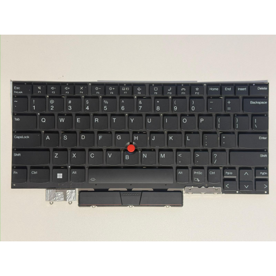 Tastatura Laptop, Lenovo, Thinkpad X1 Carbon 9th Gen Type 20XW, 20XX, iluminata, neagra, layout US