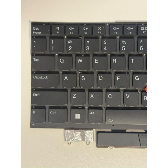 Tastatura Laptop, Lenovo, Thinkpad X1 Carbon 9th Gen Type 20XW, 20XX, iluminata, neagra, layout US