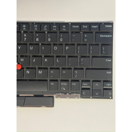 Tastatura Laptop, Lenovo, Thinkpad X1 Carbon 9th Gen Type 20XW, 20XX, iluminata, neagra, layout US