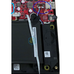 Difuzoare (boxe) Laptop Gaming, Asus, ROG SCAR 17 G732LV, G732LW, G732LWS, 04072-03300600, 6 pini