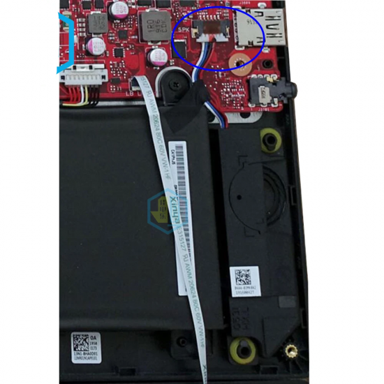 Difuzoare (boxe) Laptop Gaming, Asus, ROG Strix G15 G512LV, G512LU, G512LW, G512LWS, 04072-03820000, 04A4-03UR0A2, G531HX-L, G531HX-R, 6 pini