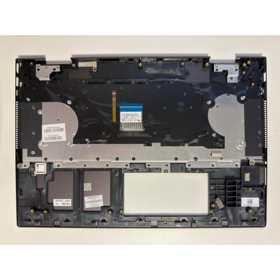Carcasa superioara cu tastatura palmrest Laptop, HP, Envy X360 15-DS, 15M-DS, 15Z-DS, TPN-W143, L53987-001, HB2231, 46M0GBCSB001, 4600GB08001321617, iluminata, maronie, layout US