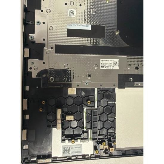 Carcasa superioara cu tastatura palmrest Laptop, HP, Envy X360 15-FH, 15Z-FH, TPN-C166, N47952-001, N49491-001, AM3VY000441, AM3VY000700, 7H2470, DJM20A3AD00100ET, DFK141673091312, argintie, layout US
