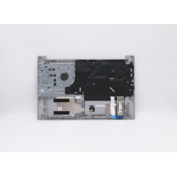 Carcasa superioara cu tastatura palmrest Laptop, Lenovo, Thinkpad E15 Gen 1 Type 20RD, 20RE, 5M10V16992, AM1D6000A00, AP10600A10, FA1D5000GX0, SN20U64300, PK131D71D05, argintie, layout US