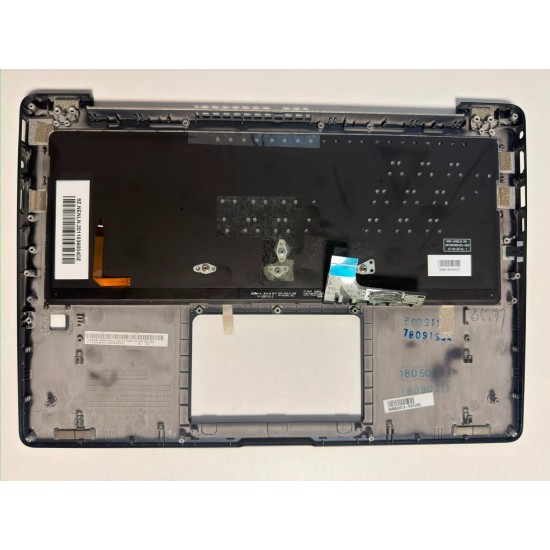 Carcasa superioara cu tastatura palmrest Laptop, Asus, ZenBook 13,90NB0HT3-R31US0, CLAVUX331US-2, 13NB04I2P04011-1, 13NB0HT3AM0241, navy blue, layout US