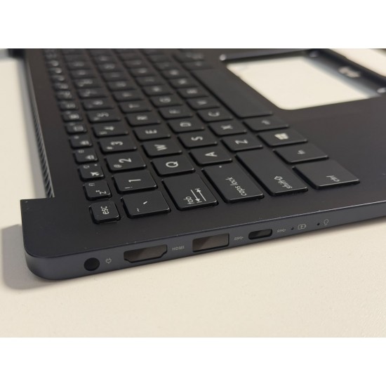 Carcasa superioara cu tastatura palmrest Laptop, Asus, ZenBook 13,90NB0HT3-R31US0, CLAVUX331US-2, 13NB04I2P04011-1, 13NB0HT3AM0241, navy blue, layout US