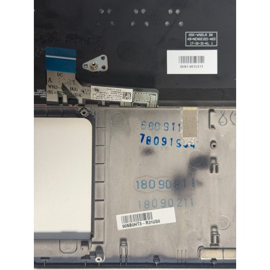 Carcasa superioara cu tastatura palmrest Laptop, Asus, ZenBook 13,90NB0HT3-R31US0, CLAVUX331US-2, 13NB04I2P04011-1, 13NB0HT3AM0241, navy blue, layout US
