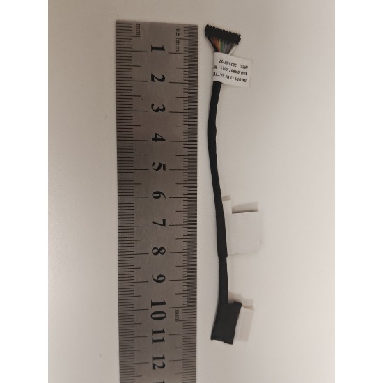 Cablu conectare baterie Laptop, Dell, Latitude 3510, P101F, P101F002, 9RTK8, 09RTK8, 450.0K807.0021, Shury 13 N5 Battery Cable, 11cm, 10 pini