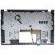 Carcasa superioara cu tastatura palmrest Laptop Gaming, MSI, Modern 15 B12M, B12MO, B13M, MS-15H1, 5H10313, 15H1C213, 934441210361, E2P-5H2CXXX-M77, iluminata, neagra, layout US