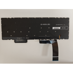 Tastatura Laptop, Lenovo, Legion Pro 7 16IRX9 Type 83FD, iluminata, conector 4 pini, neagra, layout US
