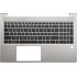 Carcasa superioara cu tastatura palmrest Laptop, HP, EliteBook 650 G10, 655 G10, N45680-001, 4BX8TTATP70, iluminata, argintie, layout US