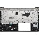 Carcasa superioara cu tastatura palmrest Laptop, HP, EliteBook 650 G10, 655 G10, N45680-001, 4BX8TTATP70, iluminata, argintie, layout US