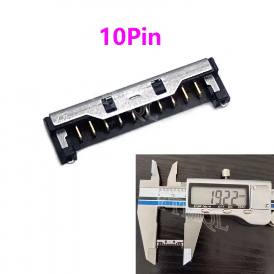 Mufa conector baterie Laptop, Asus, Chromebook CX1700C, CX1700CK, CX1700CKA, 12020-00310000, 10 pini