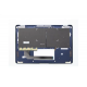 Carcasa superioara cu tastatura palmrest Laptop, Asus, ZenBook Flip S Q325U, Q325UA, Q325UAR, 90NB0EN1-R30300, HT20180917A-A10, PY21010700219, UX370UAF-1A, iluminata, albastra, layout US