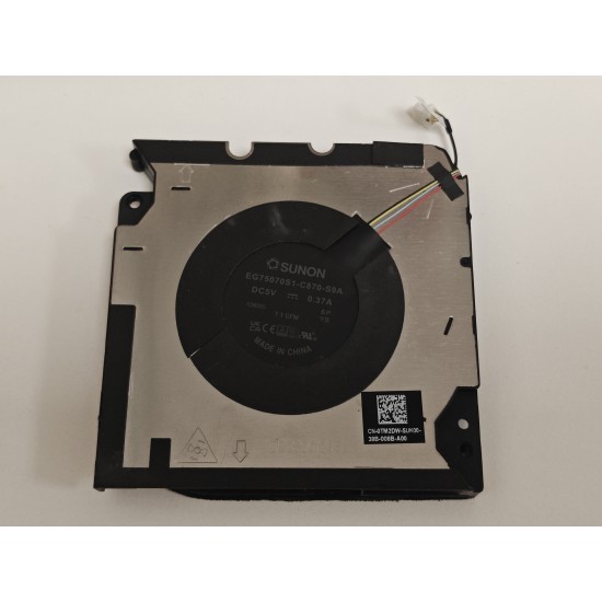 Cooler procesor Laptop, Dell, Precision 16 5680, P123F, P123F001, TM2DW, 0TM2DW, EG75070S1-C870-S9A, DC2800139S0, DC2800139SL, BAPA0810R5HY010, DC2800139VL, 5V, 0.37A, 5V, 0.5A, CPU
