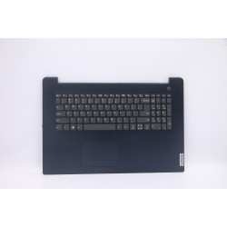 Carcasa superioara cu tastatura palmrest Laptop, Lenovo, IdeaPad 3-17ALC6 Type 82KV, 5CB1B96543, AP21N000570, AP21N000570AYL, AM21N000510, EC21N000510, 16005260, HS750, Abyss Blue, layout US