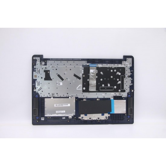 Carcasa superioara cu tastatura palmrest Laptop, Lenovo, IdeaPad 3-17ALC6 Type 82KV, 5CB1B96543, AP21N000570, AP21N000570AYL, AM21N000510, EC21N000510, 16005260, HS750, Abyss Blue, layout US