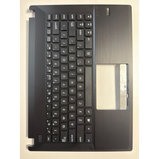 Carcasa superioara cu tastatura palmrest Laptop, ASUS PRO, 90NX0171-R31US0, 13N0-TBA0801, 13NX0031P03211, 13NX00U1AP0301, P240UA-A, neagra, layout US