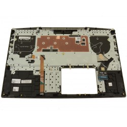Carcasa superioara cu tastatura palmrest Laptop, Dell OEM G Series, G5 5500, 01RPF5, W0R63, 0W0R63, XW7R5, 439.0K401.0012, 460.0K403.0012 A02, 46M.0K7CS.B059, neagra, iluminata, RGB 20 pini, layout US