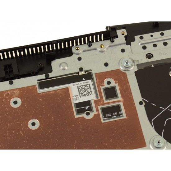 Carcasa superioara cu tastatura palmrest Laptop, Dell OEM G Series, G5 5500, 01RPF5, W0R63, 0W0R63, XW7R5, 439.0K401.0012, 460.0K403.0012 A02, 46M.0K7CS.B059, neagra, iluminata, RGB 20 pini, layout US