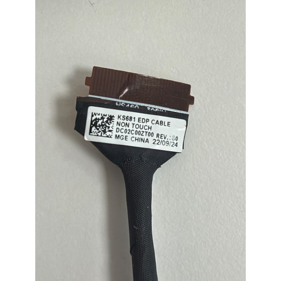 Cablu video LVDS Laptop, Lenovo, IdeaPad Slim 3 16IRU8 Type 82X8, 5C10S30712, 5C10S30713, DC02C00ZT00, DC02C00ZT10, KS681 EDP Cable, 30 pini