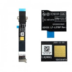 Cablu video LVDS Laptop, Dell, XPS 13 Plus 9320, P151G, P151G001, H3FN8, 0H3FN8, DA300010N10, LF-L078P, FHD, EDP, LED, non touchscreen, 30 pini