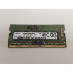 Memorie Ram Laptop, Samsung 16GB, DDR4, 1Rx8, PC4-3200AA, 1.2V, CL22, PC4-25600, M471A2G43CB2-CWE, 3200Mhz, Non-ECC, sodimm, 260 pini