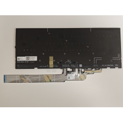 Tastatura Laptop, Lenovo, Slim 7 14IPH11 Type 83QN, iluminata, gri, layout US