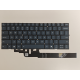 Tastatura Laptop, Lenovo, Slim 7 14IPH11 Type 83QN, iluminata, albastra, layout US
