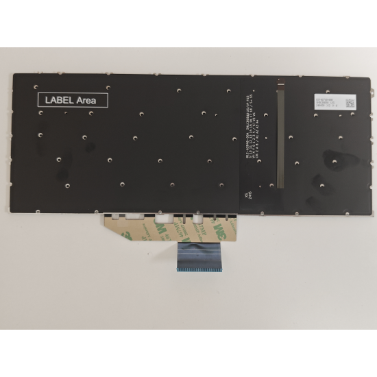 Tastatura Laptop, HP, OmniBook X 14-FE, N94916-001, iluminata, albastra, layout US