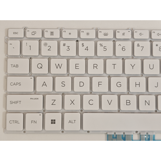 Tastatura Laptop, HP, OmniBook X 14-FE, iluminata, alba, layout US