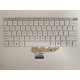 Tastatura Laptop, HP, OmniBook X 14-FE, iluminata, alba si gri, layout US