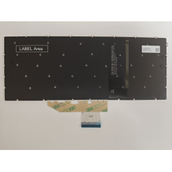 Tastatura Laptop, HP, OmniBook X 14-FE, iluminata, alba si gri, layout US