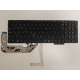 Tastatura Laptop, Lenovo, ThinkPad E16 Gen 4 Type 21Y4, 21Y5, 21YC, 21YD, 21YE, 21YF, iluminata, neagra, layout UK
