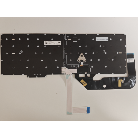Tastatura Laptop, Lenovo, ThinkPad E16 Gen 4 Type 21Y4, 21Y5, 21YC, 21YD, 21YE, 21YF, iluminata, neagra, layout UK