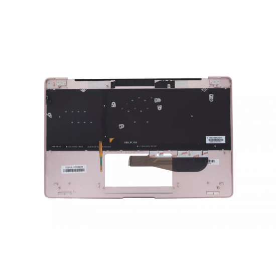 Carcasa superioara cu tastatura palmrest Laptop, Asus, ZenBook 3 UX390U, UX390UA, UX390UAK, 90NB0CZ2-R31US0, 13N0-UWA0821, UX390UA-1B, iluminata, rose gold, layout US