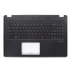 Carcasa superioara cu tastatura palmrest Laptop Gaming, Asus, X570U, X570UD, 90NB0HS1-R31US0, 13NB0HS0M02X11, 13NB0HS1AP311, PY2012100707, X570UD-1B, iluminata, neagra, layout US