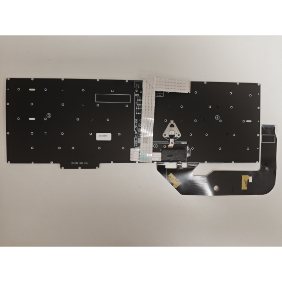 Tastatura Laptop, Lenovo, ThinkPad P16s Gen 3 Type 21KS, 21KT, iluminata, neagra, layout US