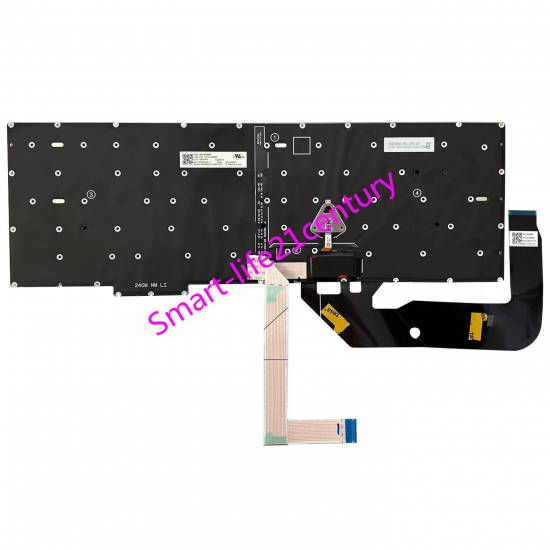 Tastatura Laptop, Lenovo, ThinkPad P16s Gen 3 Type 21KS, 21KT, iluminata, neagra, layout US