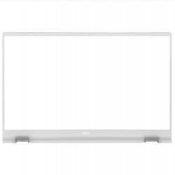 Rama Display Laptop, Dell, Vostro 5502, P102F, P102F002, 054V8, 0054V8, alba cu ornamente gri deschis