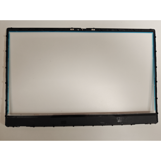 Rama Display Laptop, Dell, Inspiron 15 5509, P102F, P102F002, 5K0P9, 05K0P9, 460.0KU0D.0011, culoare gri inchis cu ornamente balamale gri deschis