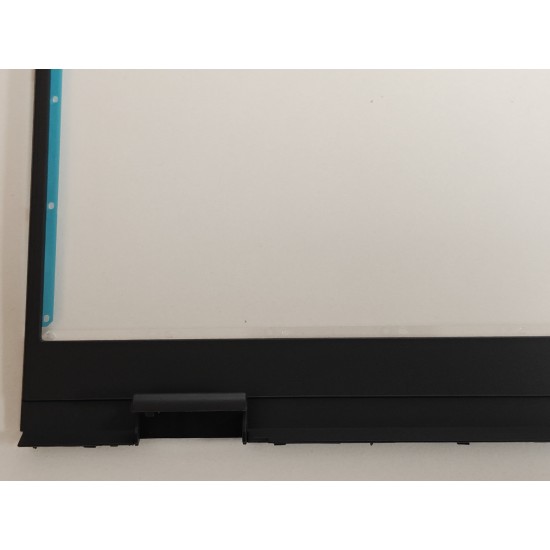 Rama Display Laptop, Dell, Inspiron 15 5509, P102F, P102F002, 5K0P9, 05K0P9, 460.0KU0D.0011, culoare gri inchis cu ornamente balamale gri deschis
