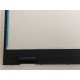 Rama Display Laptop, Dell, Inspiron 15 5509, P102F, P102F002, 5K0P9, 05K0P9, 460.0KU0D.0011, culoare gri inchis cu ornamente balamale gri deschis