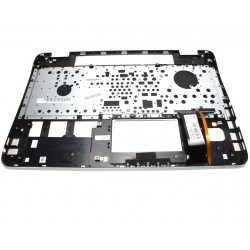 Carcasa superioara cu tastatura palmrest Laptop, ASUS, N551, N551JB, N551JM, N551JQ,N551JK, N551JX, NSK-UPPBC, 90NB0931-R31UK0, AM18300050SZCP1, 13NB05T1P1901X, 3807868700033, iluminata, argintie, layout UK