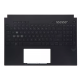 Carcasa superioara cu tastatura palmrest Laptop Gaming, Asus, TUF Gaming A16 FA607N, FA607NUG, FA607NUQ, 90NR0MU3-R31US0, 6070B2233501, FA607NU-3A, iluminata, neagra, layout US